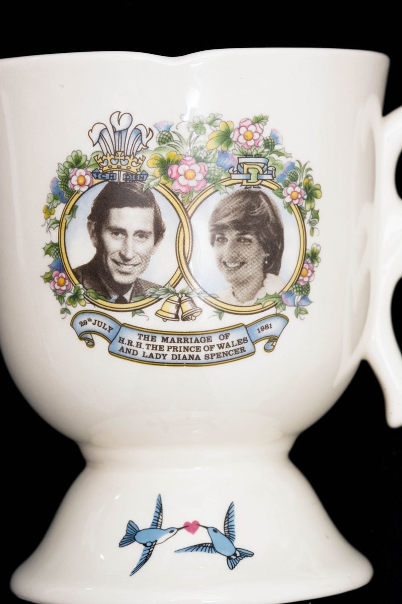 <p>After their engagement was announced, Prince Charles and Diana Spencer were everywhere—literally. Commemorative mugs, towels, plates, you name it.</p>