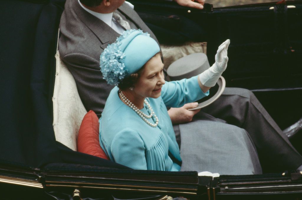 <p>Queen Elizabeth looked flawless as mother of the groom and, you know,<em> s</em>overeign of the nation, in a light blue coat dress and matching fascinator.</p>