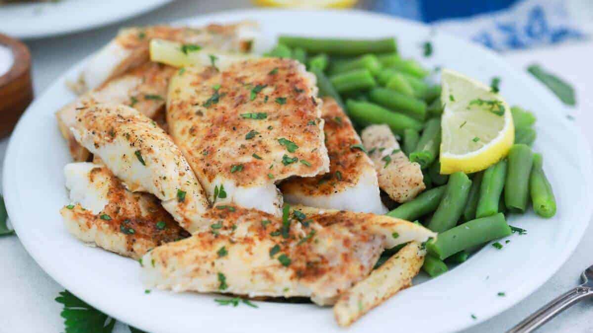 <p>Elevate your weeknight dinners with this zesty delight—baked fish soaked in lemon butter goodness, a fuss-free option that proves you can enjoy a restaurant-worthy dish without spending hours in the kitchen.<br><strong>Get the Recipe: </strong><a href="https://fooddrinklife.com/wp-content/uploads/2023/03/butter-fish-l.jpeg?utm_source=msn&utm_medium=page&utm_campaign=msn">Baked Lemon Butter Fish</a></p>