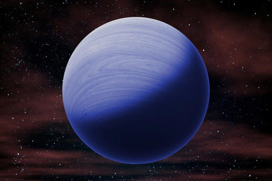 Artistic rendering of Neptune