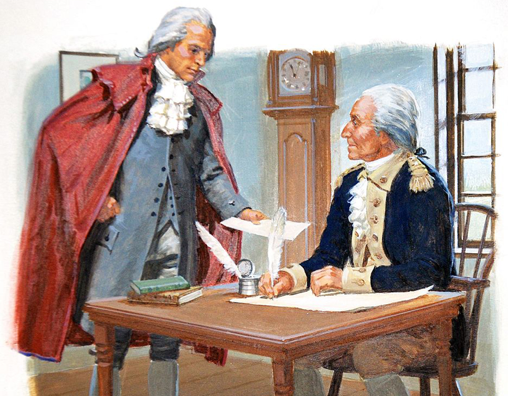 <p>The most famous paper George Washington penned was the Constitution of the United States, but he penned tens of thousands of letters during his lifetime. </p> <p>His estate estimates that he penned between 18,000 and 20,000 letters, and they've collected 297 volumes of them.</p>