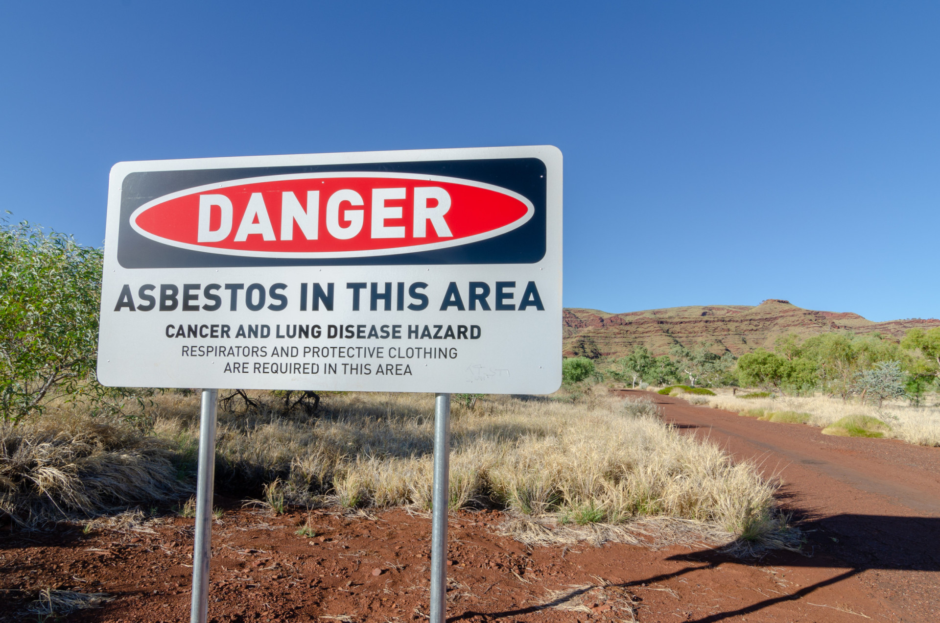 <p>Wittenoom, en Australie occidentale, a le douteux honneur d'être le "plus grand site contaminé de l'hémisphère sud". L'amiante bleu y a été exploité bien avant que l'on ne prenne conscience de ses propriétés nocives. Aujourd'hui, seuls les imbéciles s'aventurent au-delà des panneaux d'avertissement sans prendre de précautions.</p> <p>Sources: (CNN) (IUCN) (American Battlefield Trust) (The Guardian)</p>