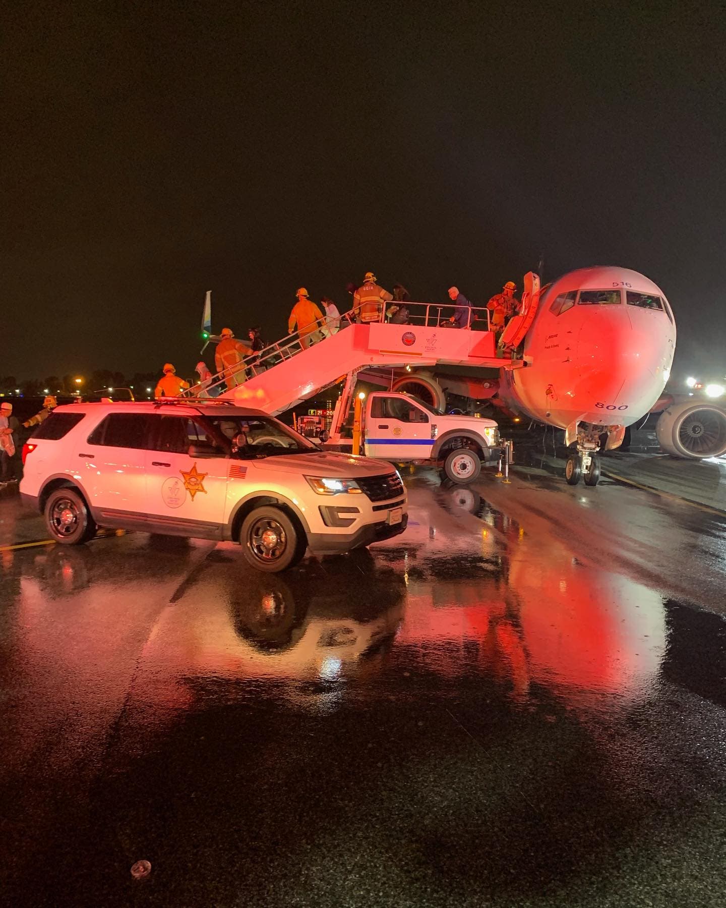 Travelers Stranded On Plane Rescued At John Wayne Airport