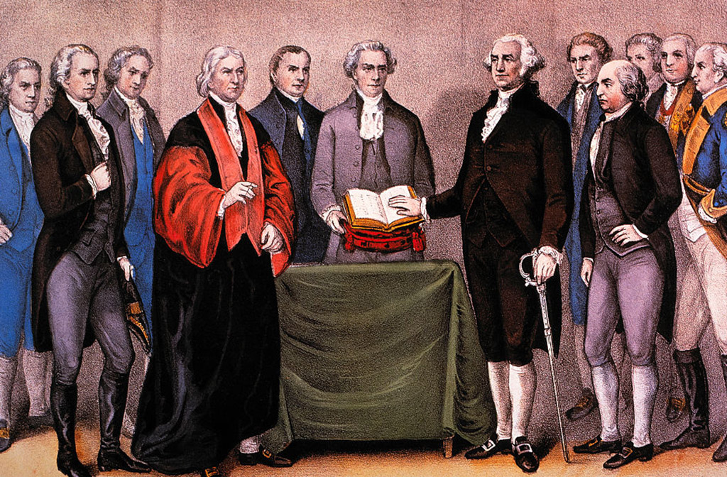 <p>George Washington is the first and only president to unanimously receive all of the electoral votes. He didn't run but was voted into office by popular demand. </p> <p>As president, he never accepted a salary and he even used his own money to help pay the salaries of cabinet members and other positions in the executive branch.</p>