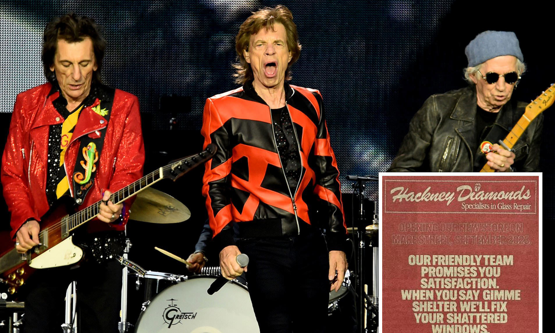 The Rolling Stones announce new album title Hackney Diamonds