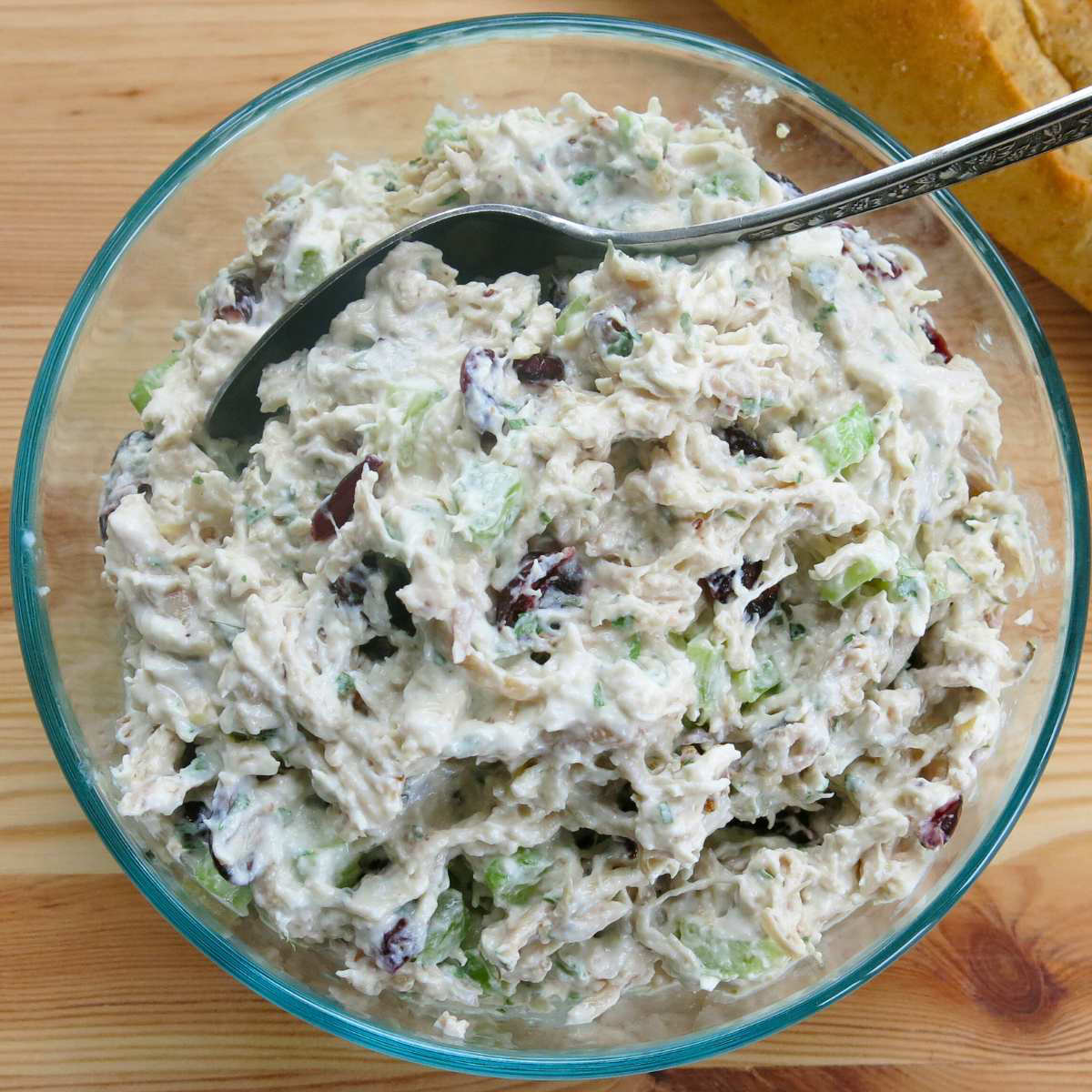 Shredded Chicken Salad Recipe (Using Leftovers)