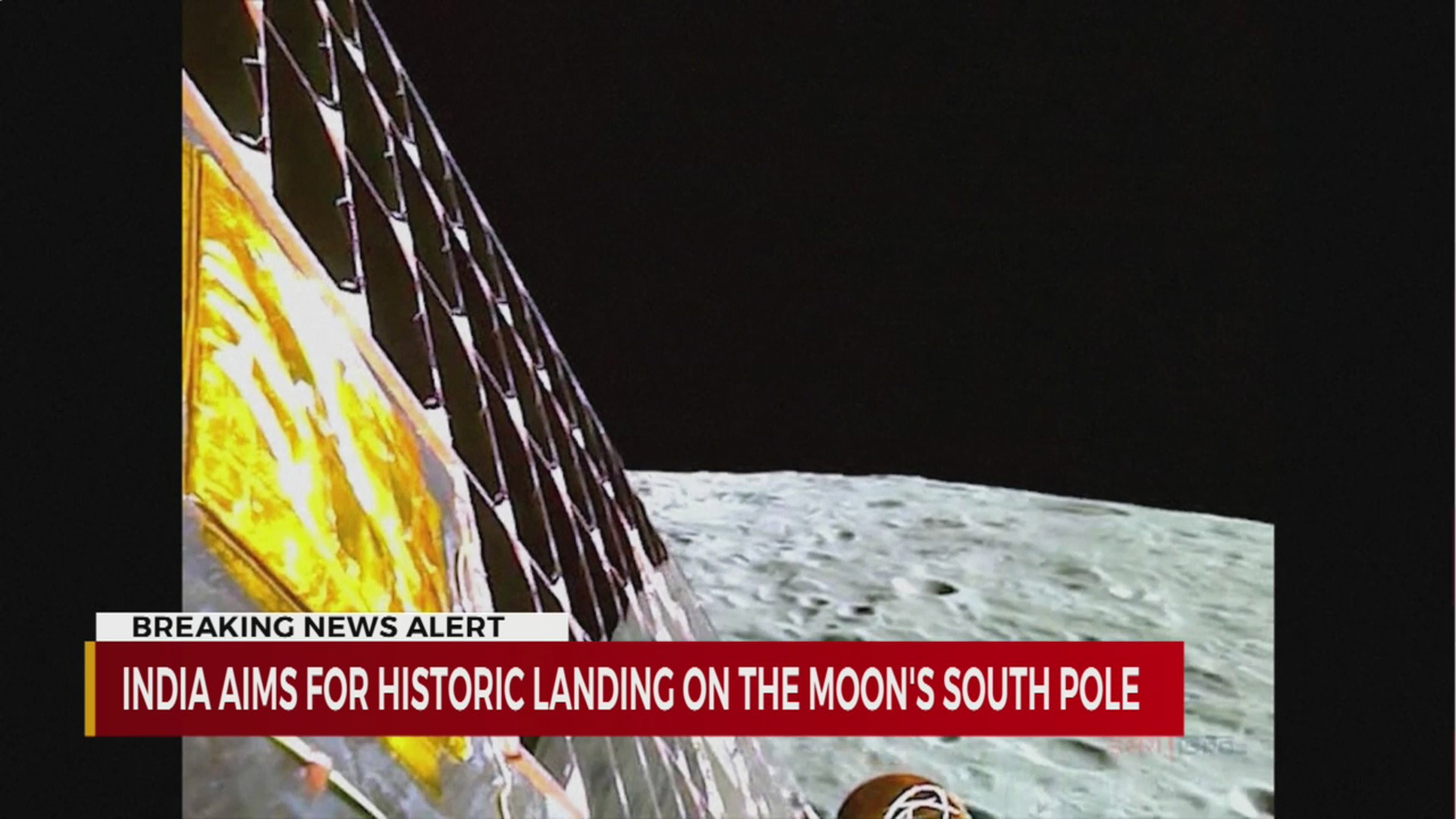 India Aims For Historic Landing On The Moons South Pole