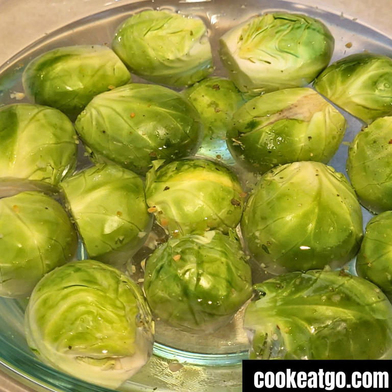 Air Fryer Brussel Sprouts Recipe!