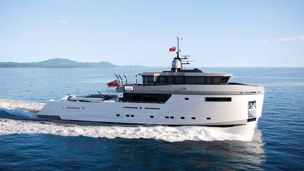 <p>This 114-foot explorer yacht, overseen by project manager Burgess and in build at the Pendennis shipyard in Falmouth, was designed around the owner’s wishes. It has a rugged exterior that will be paired with a bright, contemporary interior by QLondon Design. The owner told <em>Robb Report</em> that he plans to cruise off-grid to remote areas like Norway for heli-skiing with his family and friends (thus necessitating five large staterooms). But he also wanted family-friendly features like a sun terrace, wine lobby, open-air barbecue, and DJ station. Of course, the real breakthrough here: The open stern, measuring more than 1,100 square feet can carry a large complement of toys and tenders, but also scientific equipment (the interior has space for a modular lab) for when the yacht is hosting research scientists. “Flexible cabins and connectivity are key,” said the owner.</p>