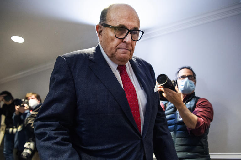 Rudy Giuliani se entregará a las autoridades en la investigación electoral de Georgia