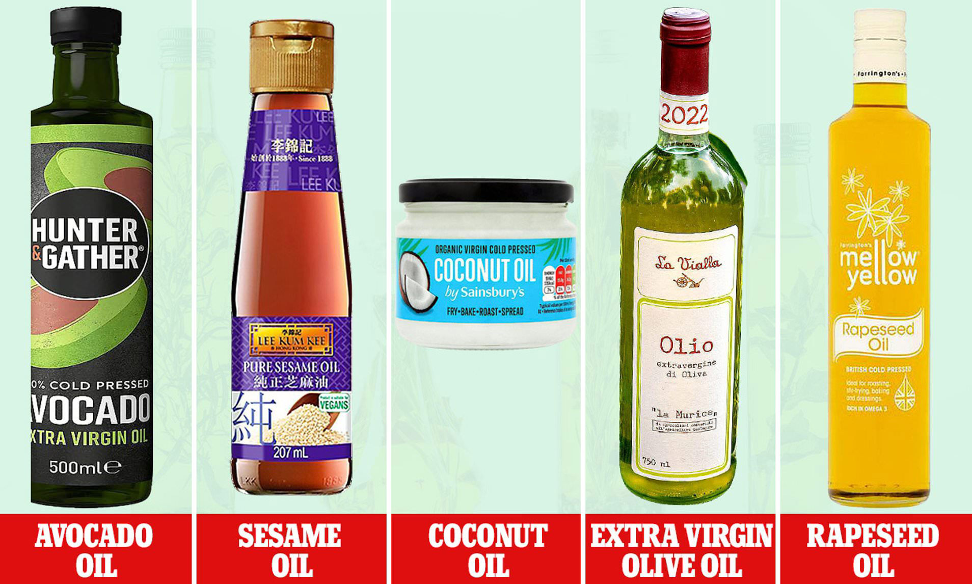 Which oil should you crack open with dinner?