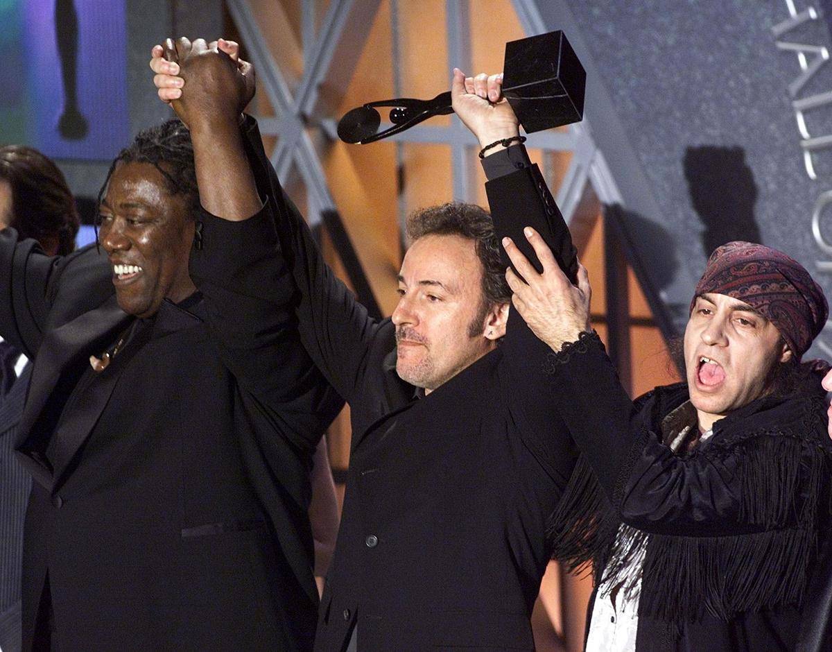 <p>In 1999, on the night of Bruce Springsteen's induction, The Boss himself invited the master of soul, Wilson Pickett, on stage to join him in performing Pickett's "Midnight Hour." Upon reaching the stage, Pickett began teasing Springsteen in a friendly way, saying: "I'm glad you invited me up. For a long time, I wanted to sing with you. I wanted to kick you in the [expletive]!" </p> <p>With backing from the E Street band, the two went on to deliver an unforgettable performance of Pickett's hit track. </p>