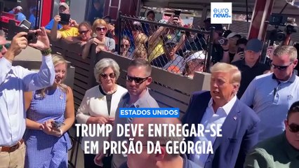 Doanld Trump deve entregar-se numa prisão na Geórgia