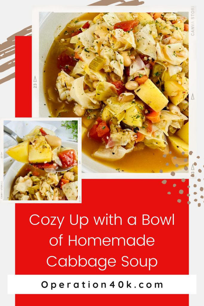 Cozy Up with a Bowl of Homemade Cabbage Soup