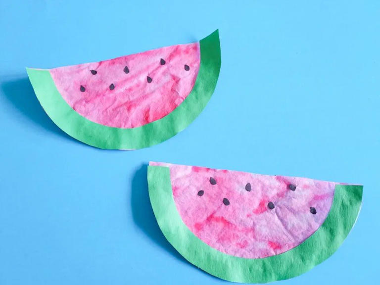 Fun Easy Watermelon Crafts and DIY Activities for Kids