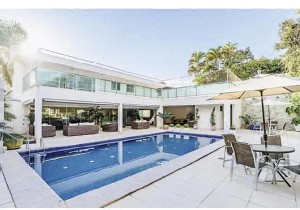 Casa no Lago Sul, em Brasília, avaliada em R$ 3,2 milhões, declarada pela mãe de Jair Renan Foto: Divulgação