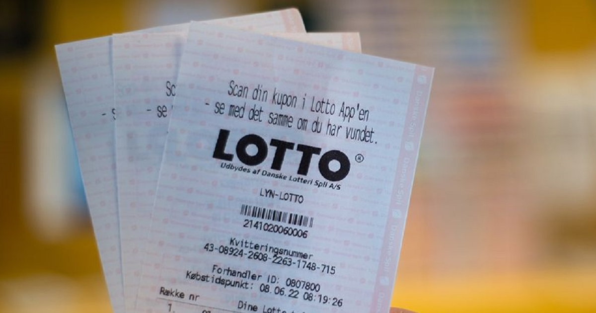 heldig dansker vinder 1 million kroner i lotto: vil bruge pengene på at skrue ned på én ting