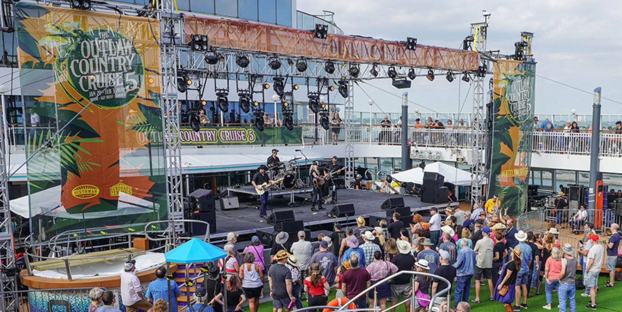 <p>Organized by the dynamic duo, Sixthman, and SiriusXM's <a href="https://www.outlawcountrycruise.com/">Outlaw Country,</a>this isn't your grandma's shuffleboard-at-sea experience. Nope. It's a foot-tapping, guitar-strumming voyage that changes its lineup faster than a jukebox on a Saturday night. Different artists. Different stops. Each year offers a fresh spin. But how to stay in the know? Dive into their official website or plug into SiriusXM's Outlaw Country channel. And just remember, in this case, what happens at sea might just end up in a country song. Bummer alert: The Outlaw Country Cruise for 2024 is sold out, but there's a waiting list on their official website if you're hoping for a spot! </p>