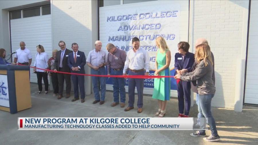 Kilgore College partners with UT Tyler for manufacturing technology