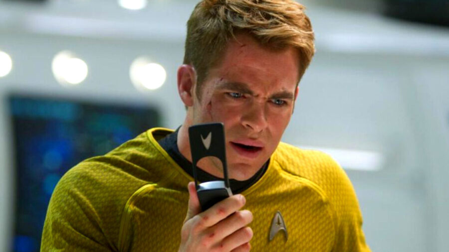 <a>Chris Pine</a> as Captain Kirk