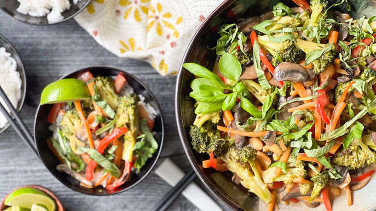 Vegetarian Thai Green Curry Recipe