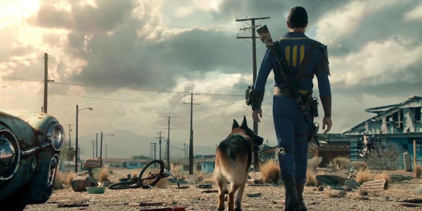 Fallout tv series. Fallout 4 Выживший и пес.
