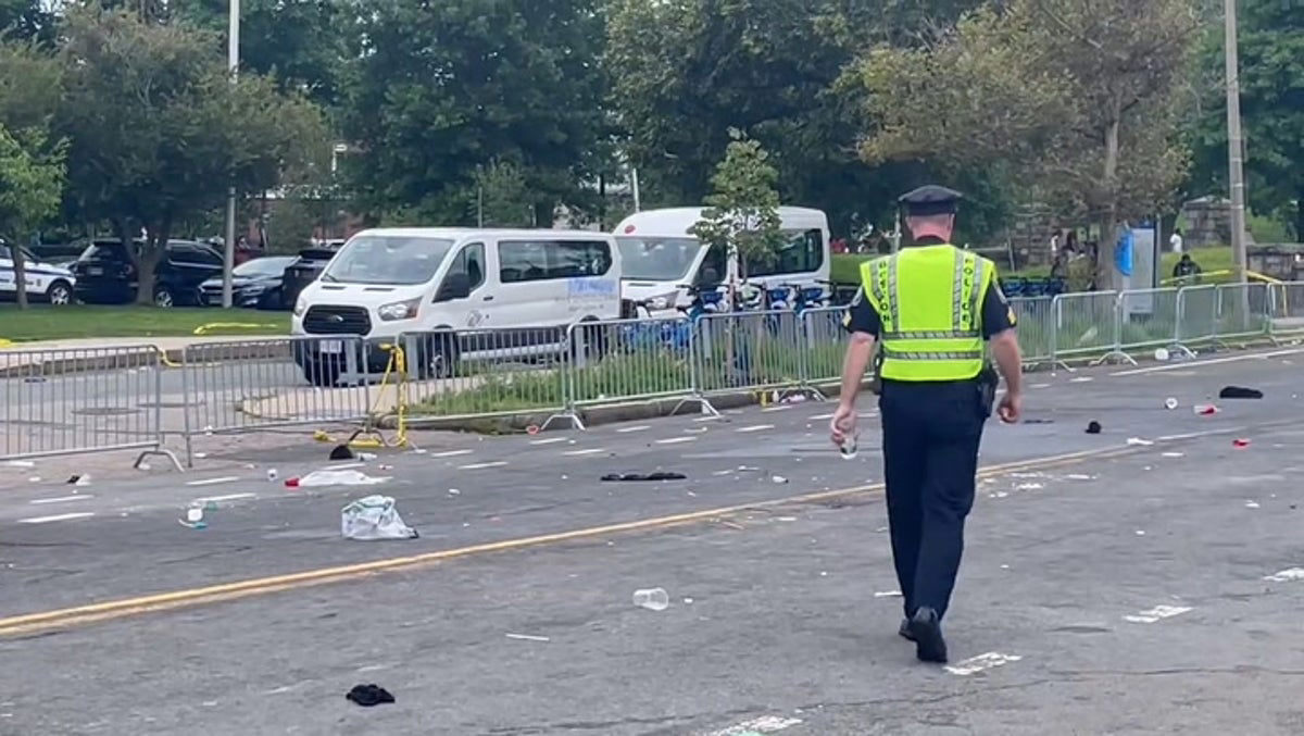 Boston Caribbean Festival shooting Footage shows aftermath of attack