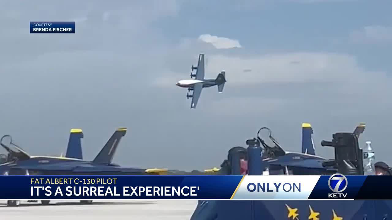 'It's a surreal experience' Omaha native returns home to fly in