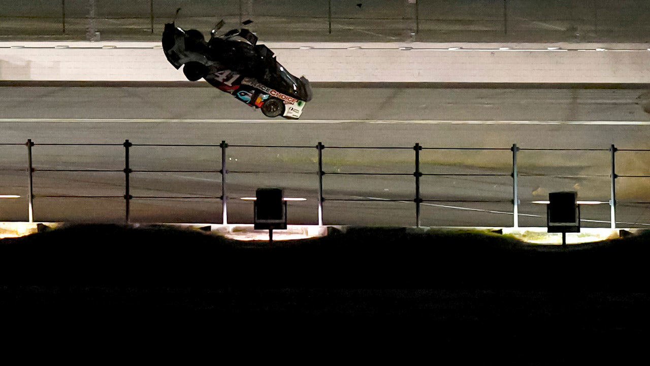 Ryan Preece flips 10 times in violent NASCAR crash during Coke Zero