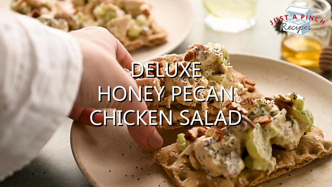 Deluxe honey pecan chicken salad