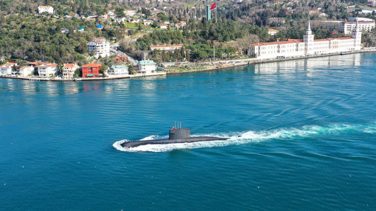 A Type 209 submarine