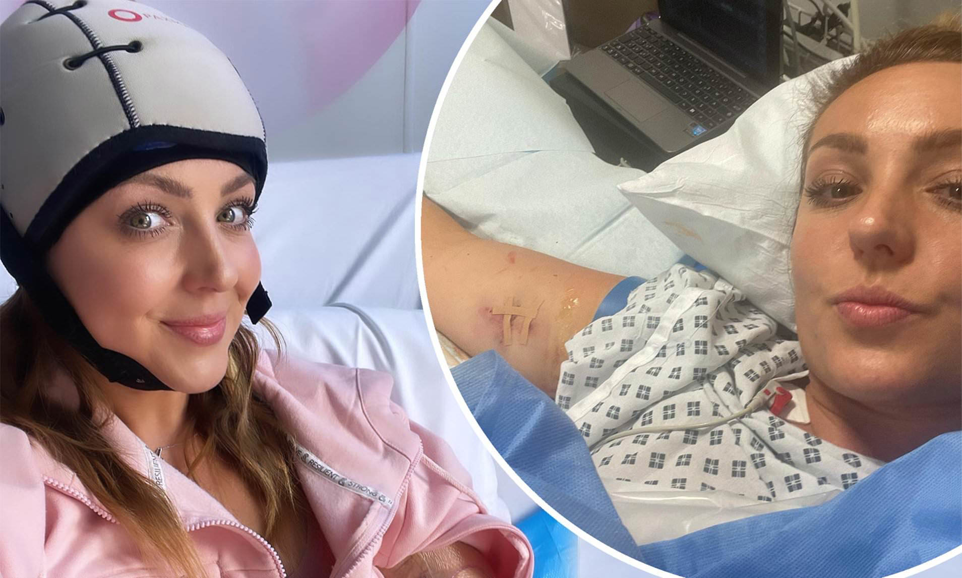 Amy Dowden was rushed to hospital with sepsis during cancer battle