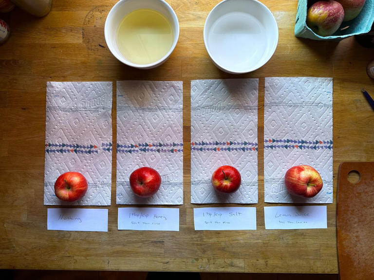 We Tried 3 Ways To Keep Apples From Browning—one Worked Much Better