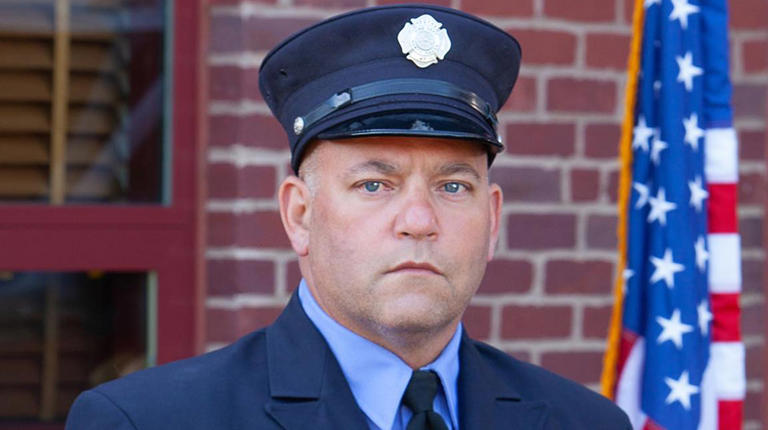 Firefighter EMT Anthony DeSimone, of the North Haven Fire Department, collapsed and died after finishing a 38-hour shift. North Haven Fire Department/Facebook