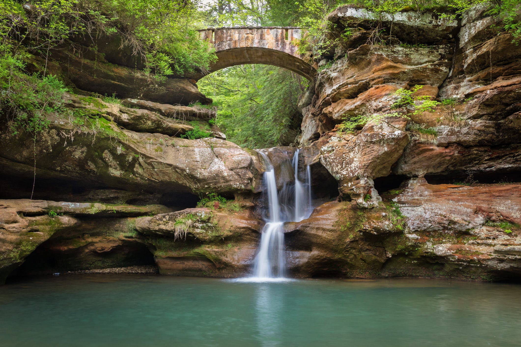 <p><a href="https://travel.usnews.com/rankings/best-places-to-visit-in-ohio/" rel="noopener">US News and World Report</a> named Hocking Hills State Park the best place to visit in Ohio.</p>