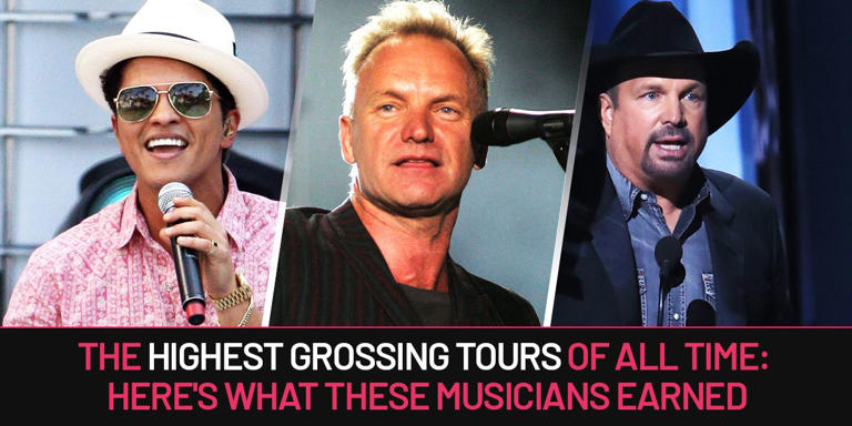The Highest Grossing Tours Of All Time: Here's What These Musicians Earned