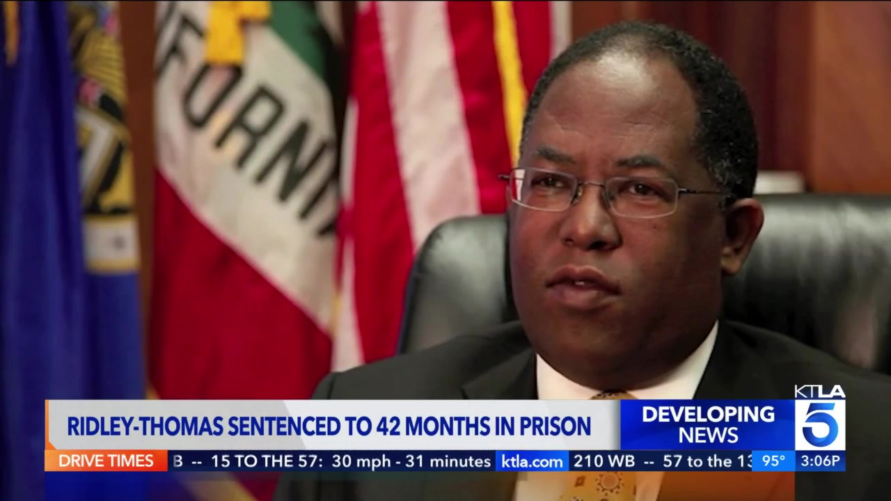 Mark Ridley Thomas Sentenced To 42 Months In Prison