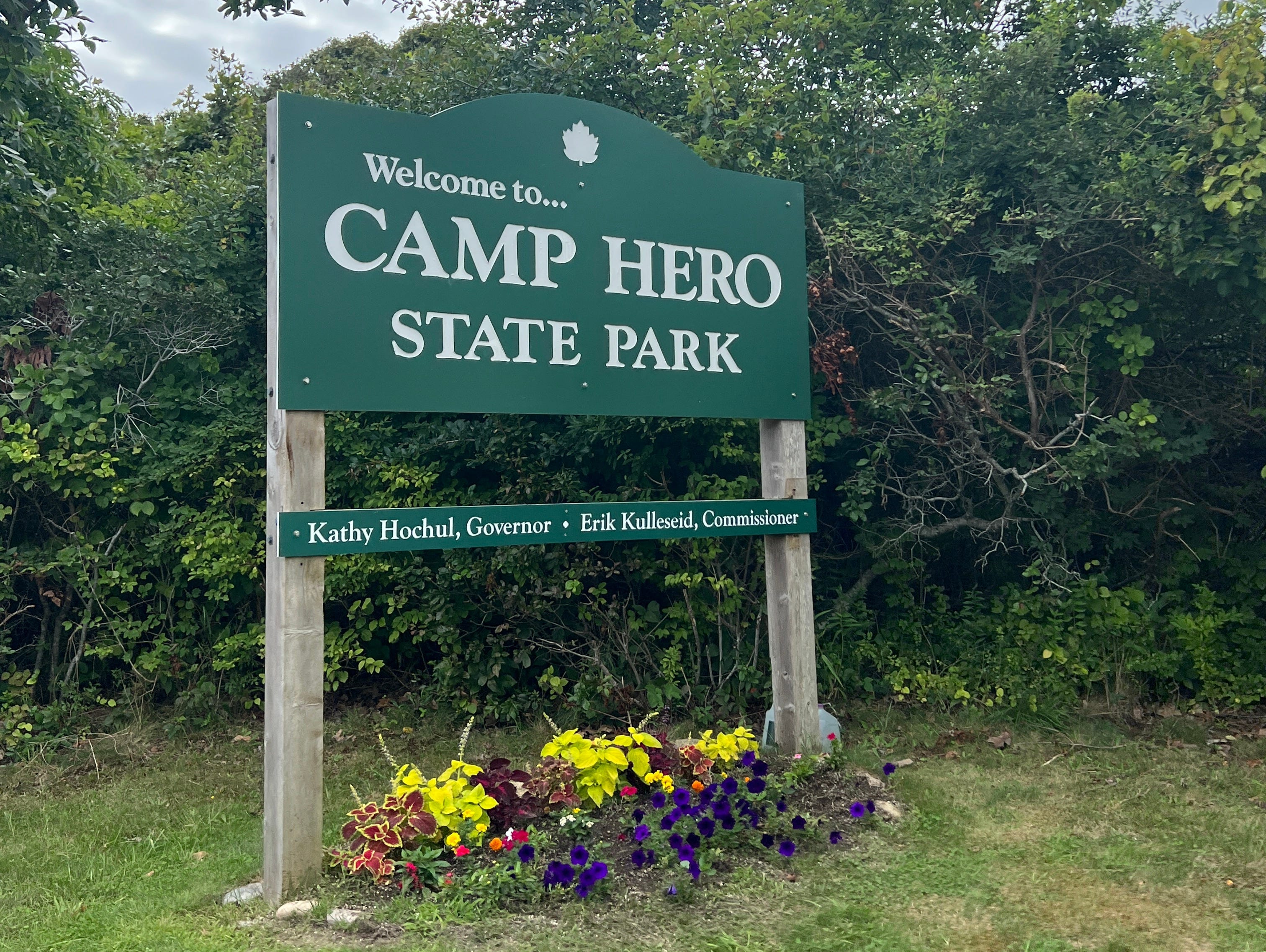 <p>According to signs in the park outlining Camp Hero's history, the US Army commissioned Camp Hero in May 1942 — five months after the US joined World War II in December 1941 — to defend against German submarines and boats.</p><p>The Army deactivated the base in 1947 and turned it over to the US Air Force in 1951, which remained there until 1982.</p><p><a href="https://www.nytimes.com/2006/11/24/travel/escapes/24hero.html">The New York Times</a> reported following a 2006 visit that Camp Hero, named for Major General Andrew Hero Jr. — who served as the chief of coast artillery from 1926 to 1930, according to <a href="https://www.arlingtoncemetery.net/hero-family.htm" rel="noopener">Arlington National Cemetery</a> — opened to the public in 2002.</p>