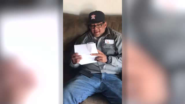 Daughter Surprises Step Dad With Adoption Papers