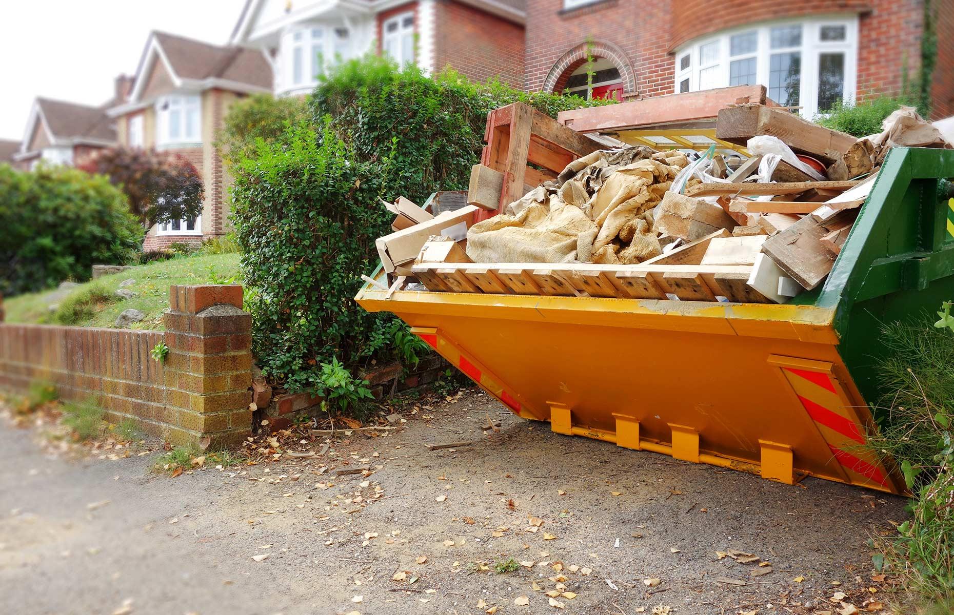 10 items you can put in a skip, and 5 you should NEVER