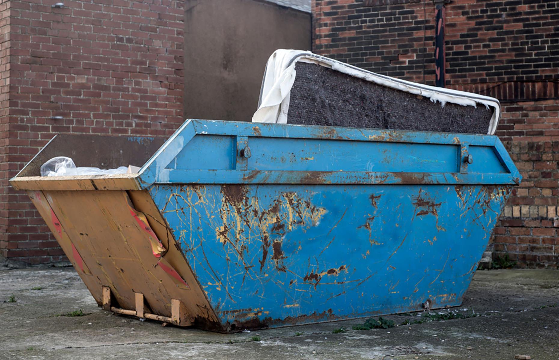 10 items you can put in a skip, and 5 you should NEVER