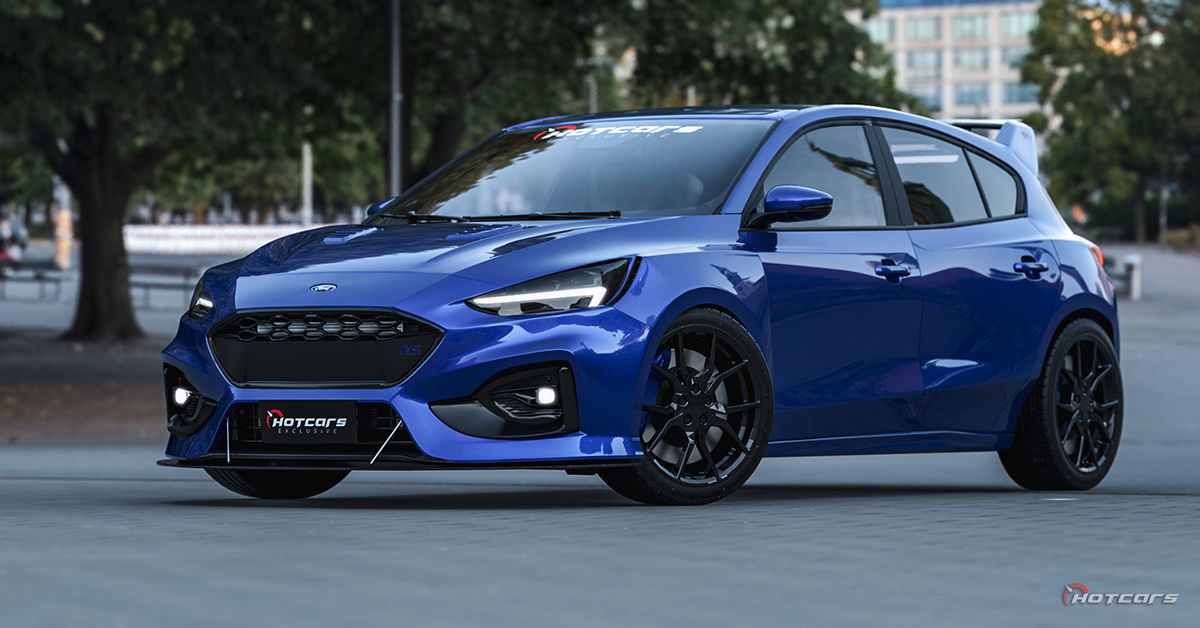 Why We'd Love It If Ford Gave This Facelifted 2024 Ford Focus RS Render