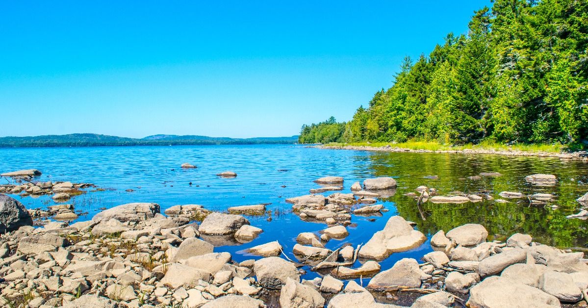 <p>  The    Moosehead Lake   area has lots of free camping options, including the Spencer Bay Campground, which has more than 30 sites for visitors to use. </p><p>Moosehead Lake is New England’s largest body of freshwater and offers camping, fishing, hunting, and hiking. </p>