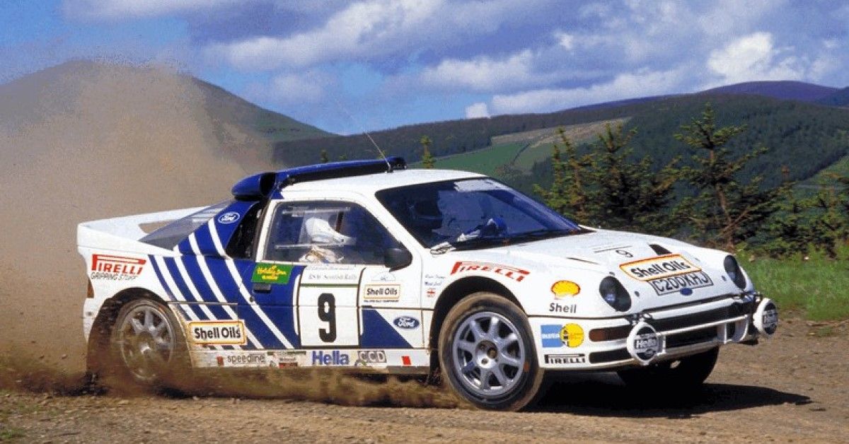 Ford rs200 ралли