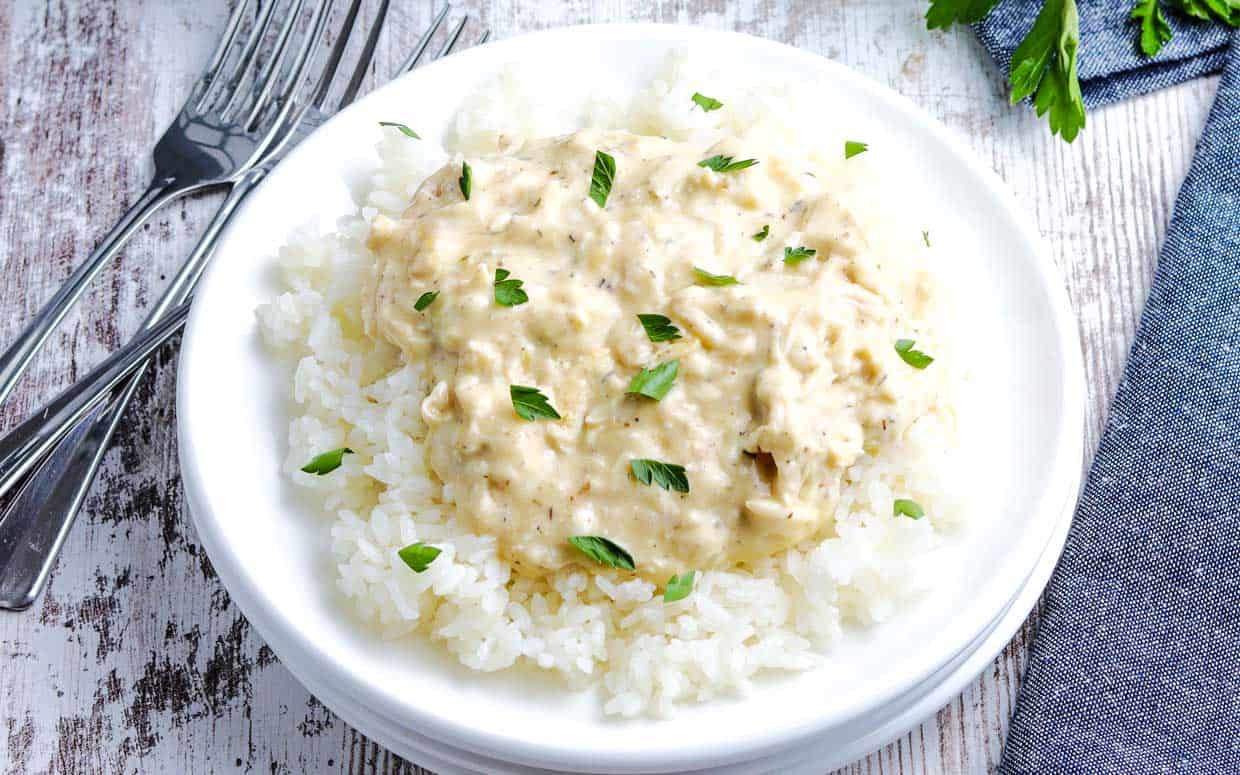 <p>This Slow Cooker Creamy Chicken is a crowd-pleaser, with succulent chicken in a rich, creamy sauce. This slow-cooked method ensures the chicken stays tender and the flavors intensify. It’s perfect for a family dinner without much prep work.<br><strong>Get the Recipe: </strong><a href="https://www.upstateramblings.com/slow-cooker-creamy-chicken/?utm_source=msn&utm_medium=page&utm_campaign=msn">Slow Cooker Creamy Chicken</a></p>