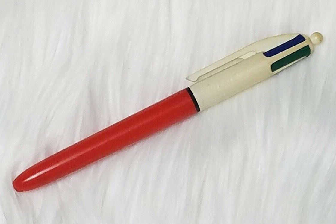 Click. Click. Click. Click. No doubt the sound these things made drove teachers batty, but in the '70s and '80s, Bic's fat-barreled, four-color pen was one of kids' favorite writing instruments. <a href="https://www.nytimes.com/2000/03/16/garden/close-to-home-just-a-pen-you-say-not-to-bic-boy.html">Unleashed upon the U.S. in 1971</a> after a successful launch in France, the iconic pen remains on the market today and is even available in different versions, including <a href="https://www.amazon.com/dp/B00347A98Y/ref=as_li_ss_tl?ie=UTF8&linkCode=ll1&tag=msnshop-20&linkId=29d945f10efb85f4d0f282362eacb33e&language=en_US">"fashionable" pastels</a>. Oh, and that little ball at the top? It wasn't just a design flourish — according to Bic, it was meant to help people dial rotary phones.