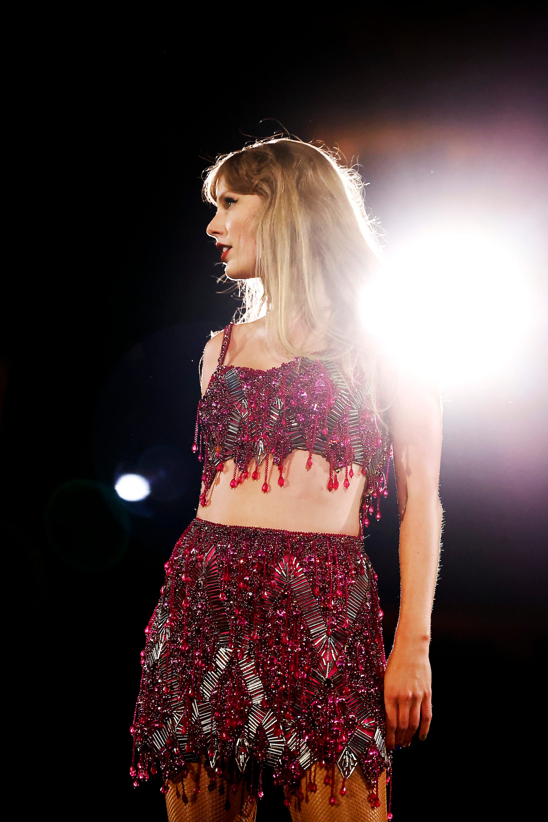 <p>Although hot pink isn't quite right for the overall vibe of "1989," it does pair well with the girlish charm of "Blank Space" and the fiery passion of "Bad Blood."</p>