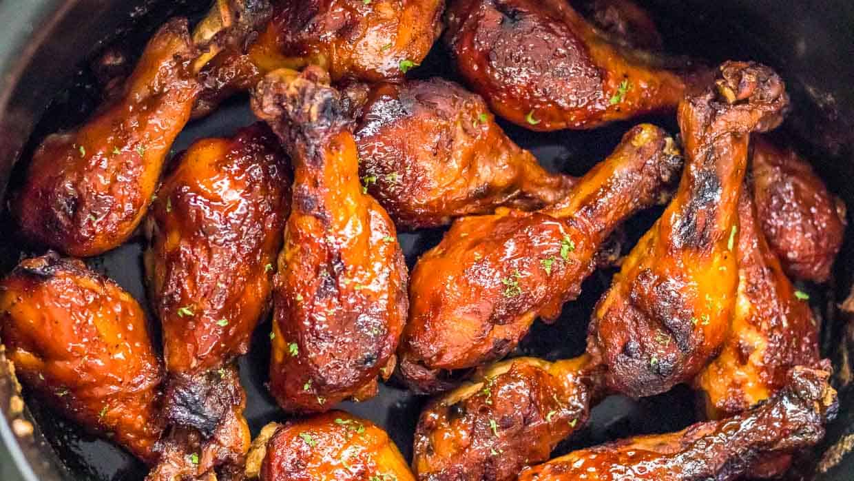 <p>Get your family their BBQ fix without firing up the grill! Slow Cooker BBQ Chicken Legs give you that smokey, savory taste with a fraction of the effort. The slow-cooked process locks in moisture and flavor, resulting in sticky, delicious chicken.<br><strong>Get the Recipe: </strong><a href="https://www.upstateramblings.com/slow-cooker-bbq-chicken-legs/?utm_source=msn&utm_medium=page&utm_campaign=msn">Slow Cooker BBQ Chicken Legs</a></p> <div class="remoji_bar">          <div class="remoji_error_bar">   Error happened.   </div>  </div> <p>The post <a rel="nofollow" href="https://fooddrinklife.com/7-slow-cooker-recipes/">7 Slow cooker recipes for when it’s too hot to cook</a> appeared first on <a rel="nofollow" href="https://fooddrinklife.com">Food Drink Life</a>.</p>