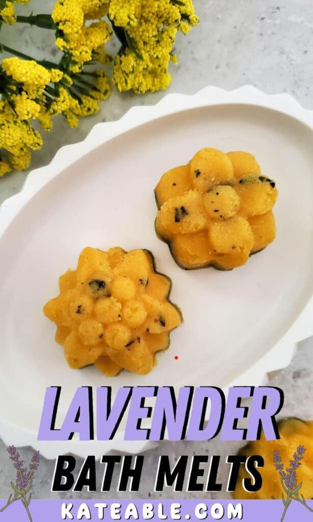 DIY Lavender Bath Melts Recipe