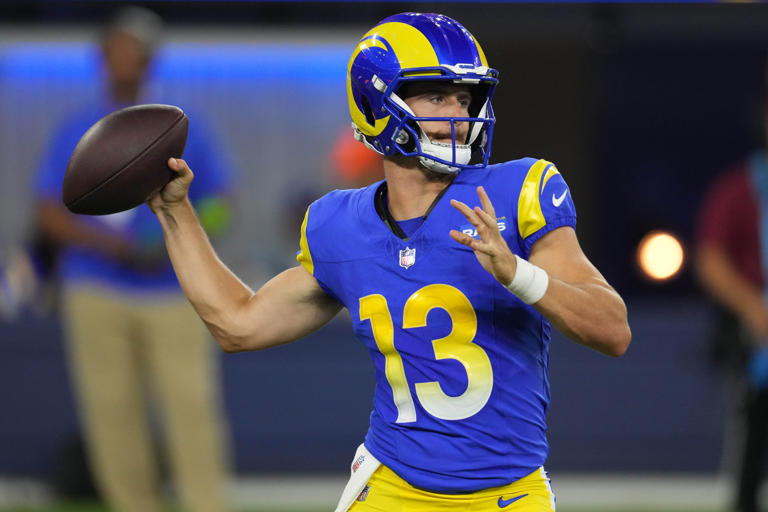 Stetson Bennett gets his first NFL action for the Rams in a 34-17 preseason  loss to the Chargers